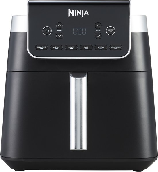 Ninja Airfryer XXL Max Pro - 6.2 liter - 6 Kookprogramma's - in Hoogte Verstelbare Plaat - AF180EU