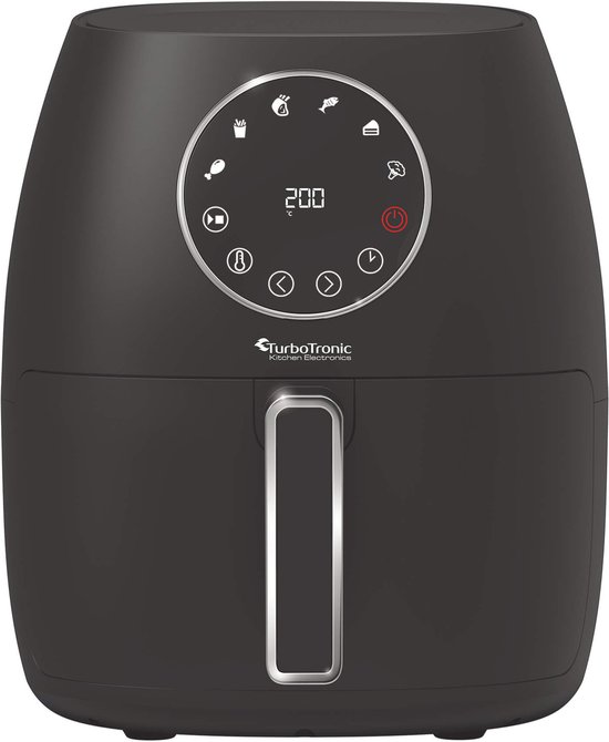TurboTronic AF210 Digitale Airfryer - Heteluchtfriteuse - 3.5L - Zwart