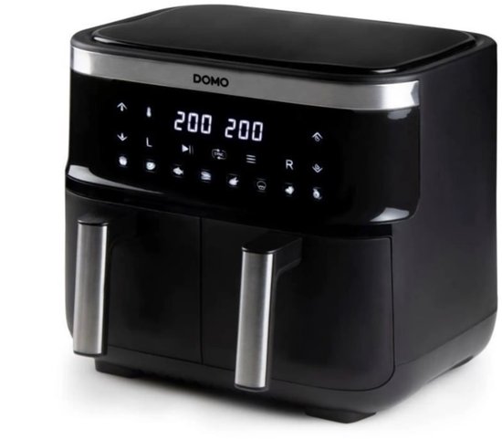 DOMO DO537FR - Deli-fryer 'double fry zone' - 2x 4 L - 2850 W