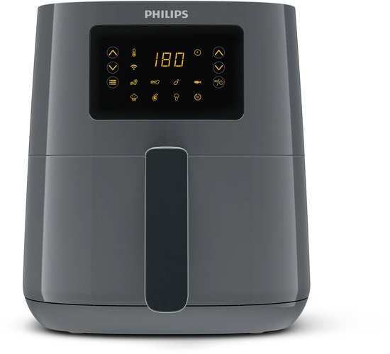 Philips Airfryer Connected 5000 Series - HD9255/60 - 4.1 liter (L) - RapidAir - 13 in 1 kookfuncties - Quickclean