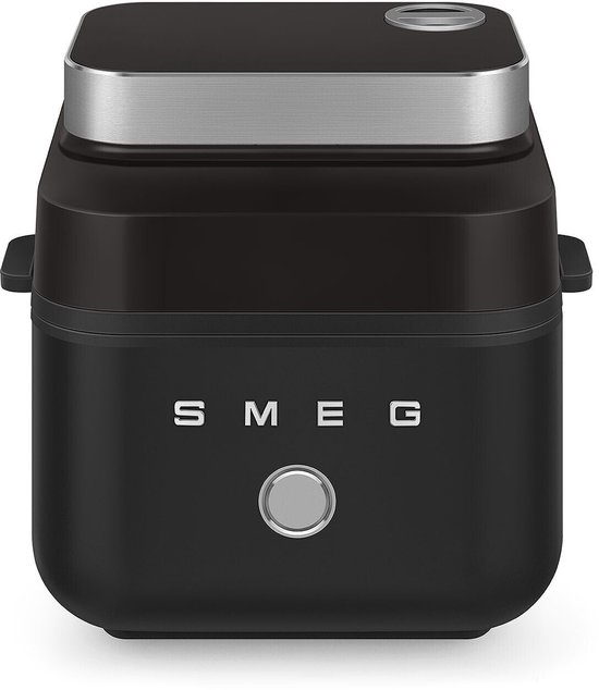 SMEG AFC01BLMEU Air Fryer – 7,3 Liter – 1450W – Mat Zwart – Heteluchtfriteuse met 8 Programma's