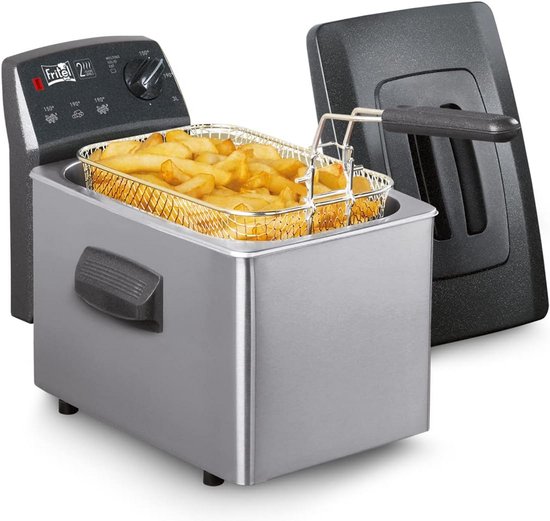 FRITEL friteuse Turbo SF 4150M - met dubbele weerstand - 3 liter - 2400W